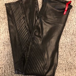 Spanx Moto Faux Leather Leggings!